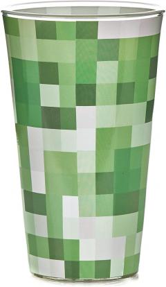 Pahar - Minecraft Pixelated Creeper Glass