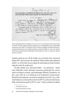 Povestiri despre epidemii si vaccinuri