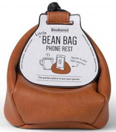 Suport pentru telefon - Bookaroo Little Bean Bag Phone - Maro