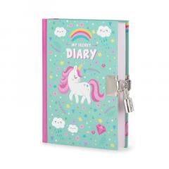 Jurnal cu lacat si cheie - My Secret Diary - Unicorn