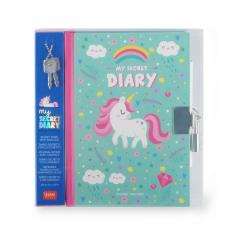 Jurnal cu lacat si cheie - My Secret Diary - Unicorn