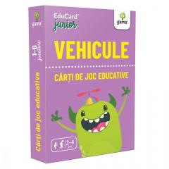 Carti de joc educative - Vehicule