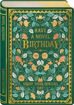 Felicitare - Have a Novel Birthday