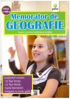 Memorator de geografie - Cls. a VIII-a