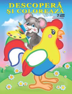 Descopera si coloreaza - Pasari domestice