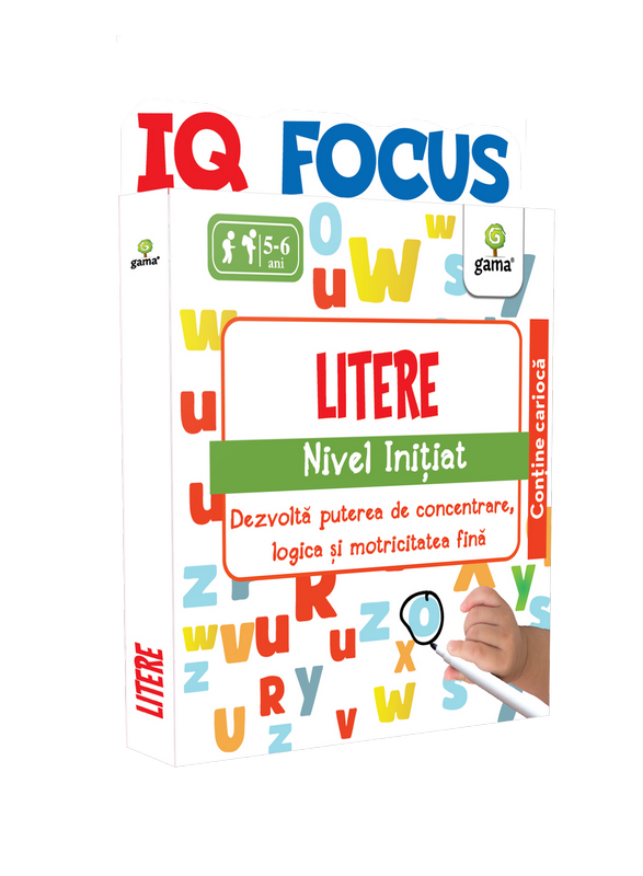 Literele - Nivel initiat