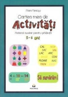 Cartea mea de activitati - Material auxiliar pentru gradinita 5-6 ani