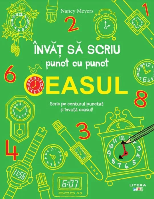 Invat sa scriu punct cu punct. Ceasul
