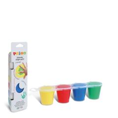 Set de vopsele pentru pictura cu degetele 4 culori / 40 ml