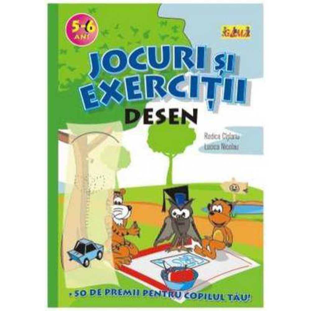 Jocuri Si Exercitii Desen (5-6 Ani)