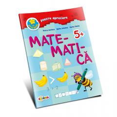 Matematica 5+ cu stickere pentru apreciere