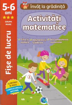 Activitati matematice 5-6 ani - Fise de lucru - Grupa mare