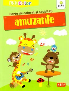 Carte de colorat si activitati amuzante