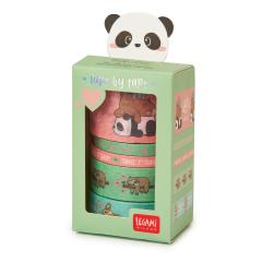 Benzi adezive din hartie - Tape By Tape - Cute Animals