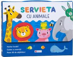 Servieta cu animale