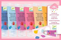 Set 6 culori pictat cu mana