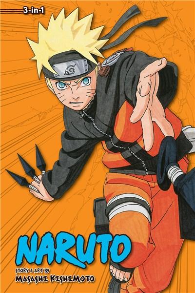 Naruto (3-in-1 Edition) Vol. 10 - Hidden Sand