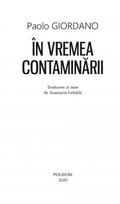 In vremea contaminarii