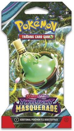 Pokemon TCG - Scarlet & Violet 6: Twilight Masquerade - Sleeved Booster - 4 modele