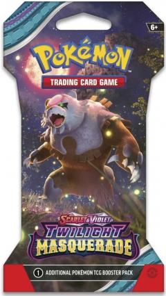 Pokemon TCG - Scarlet & Violet 6: Twilight Masquerade - Sleeved Booster - 4 modele