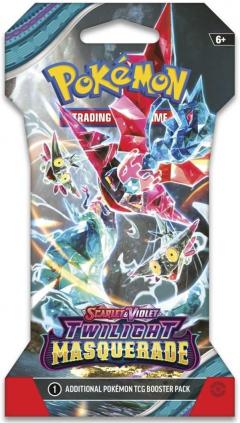 Pokemon TCG - Scarlet & Violet 6: Twilight Masquerade - Sleeved Booster - 4 modele