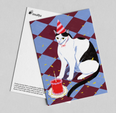 Postcard - Zi de nastere