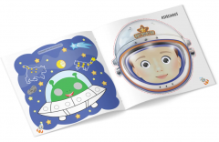 Masti cu activitati. Personaje pentru baieti