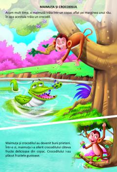 Maimuta si crocodilul