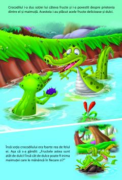 Maimuta si crocodilul