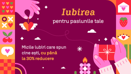<span class='md-headline'><a href='/offer/1603' title='Iubirea pentru pasiuni'>Iubirea pentru pasiuni</a></span>
