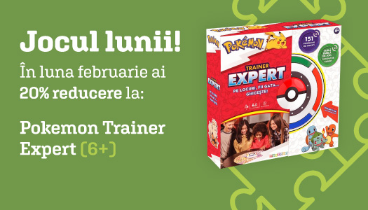 <span class='md-headline'><a href='/offer/1591' title='Jocul lunii februarie 2026: Pokemon Trainer Expert'>Jocul lunii februarie 2026: Pokemon Trainer Expert</a></span>